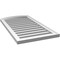 Ekena Millwork Arch Top Surface Mount PVC Gable Vent: Non-Functional, w/2"W x 1-1/2"P Brickmould Frame, 20"W x 34"H GVPAR20X3402SN - alternate 2